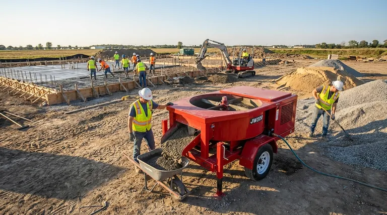 건설 프로젝트에서 이동식 콘크리트 믹서 사용의 주요 이점은 무엇입니까? 효율성 향상, 비용 절감, 품질 관리