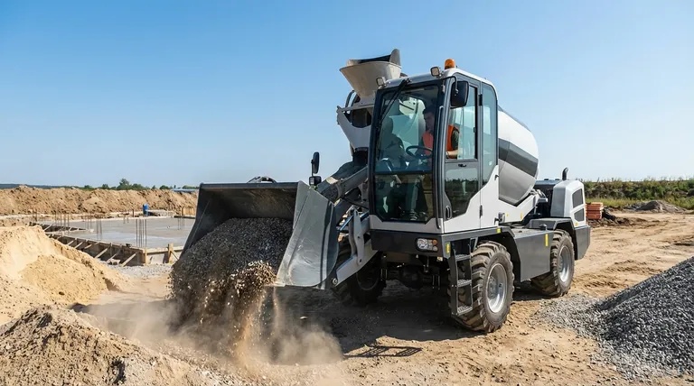 자가 로딩 콘크리트 믹서의 자동 로딩 메커니즘의 이점은 무엇입니까? 효율성 및 품질 향상