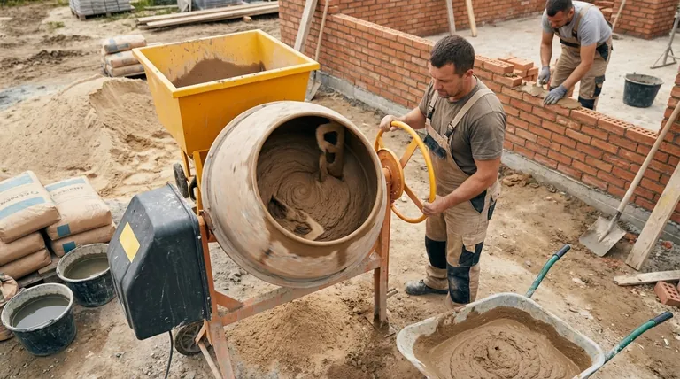 모르타르 믹서는 무엇에 사용할 수 있나요? 벽돌 쌓기 및 미장 작업의 필수 도구