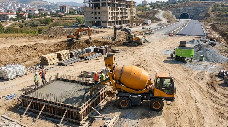 ¿En qué tipos de proyectos de construcción se puede utilizar una hormigonera autocargable? Aumente la eficiencia en cualquier obra