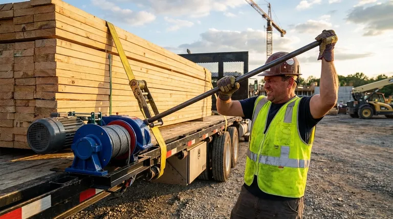 ウインチバーの目的は何ですか？安全で効率的な貨物固定に不可欠