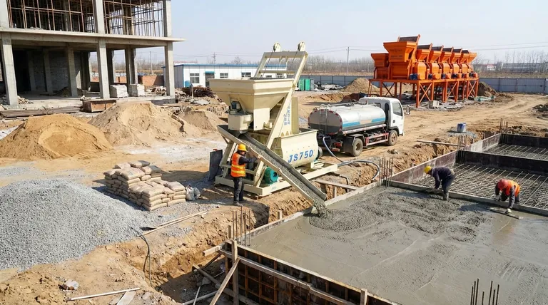 부피 측정 믹서가 수량 제어에 어떻게 도움이 되나요? 낭비 없이 주문 즉시 콘크리트 생산