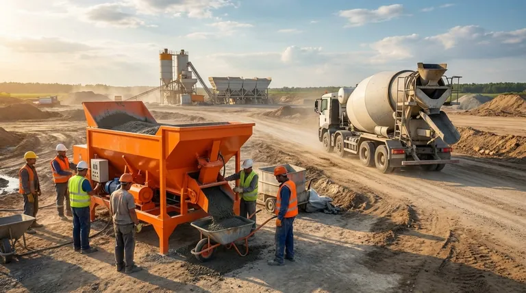 Wie schneidet Volumetric Beton im Vergleich zu Transportbeton ab? Wählen Sie die richtige Methode für Ihr Projekt