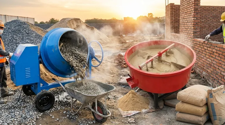 콘크리트 믹서와 모르타르 믹서 사이에 차이가 있습니까? 프로젝트에 적합한 기계 선택