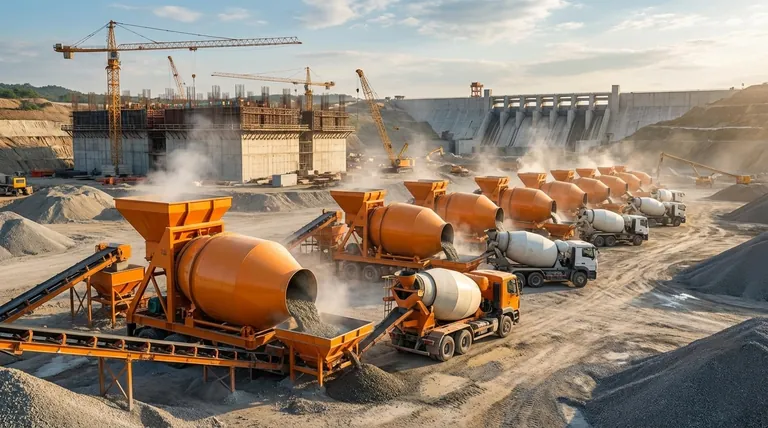 Warum eignen sich Trommelmischer für die Betonproduktion mit hohem Volumen? Maximieren Sie den Output für Großprojekte