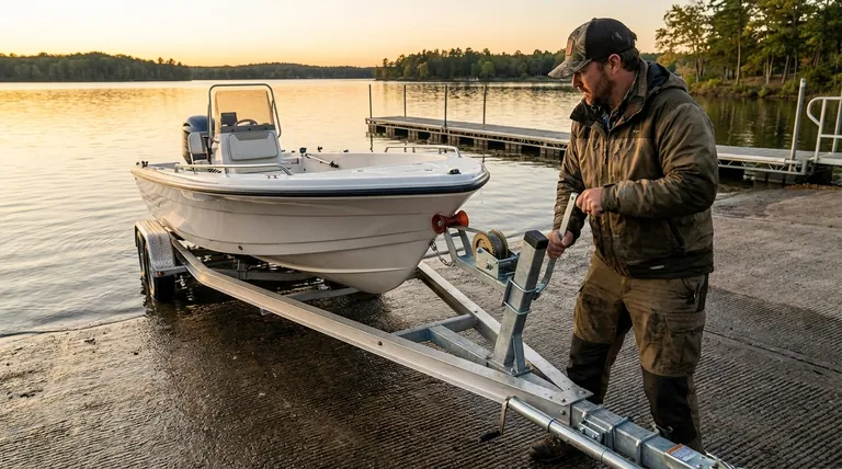 Как работает ручная лебедка для лодочного прицепа? Руководство по безопасной и простой эвакуации лодки