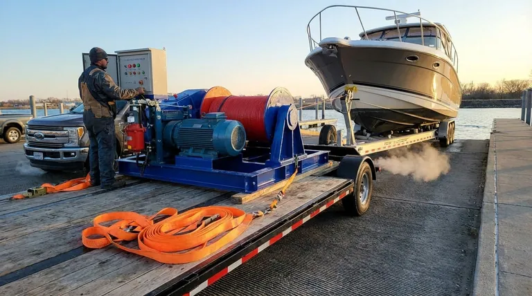 ما هي نصائح الاستخدام المهمة لرافعات المقطورات؟ ضمان تحميل القوارب بأمان وكفاءة