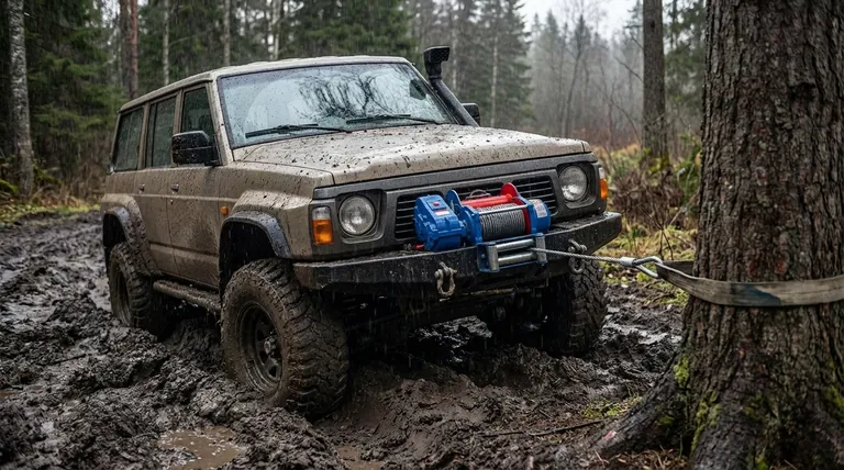 Каковы преимущества использования лебедки для извлечения из грязи? Обеспечьте безопасное и эффективное восстановление автомобиля