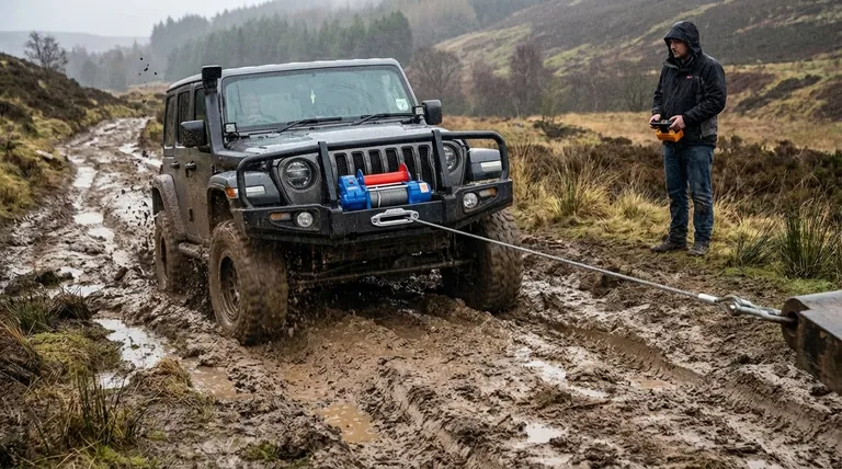 Comment un treuil permet-il de gagner du temps et d'efforts lors d'une récupération hors route ? Transformez l'incertitude en contrôle