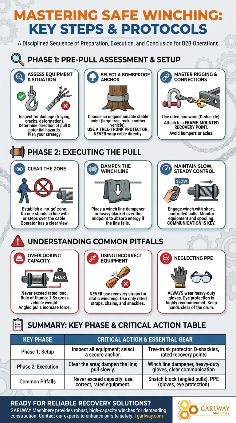 안전한 윈칭을 위한 핵심 단계는 무엇인가요? 안전한 복구를 위한 체계적인 프로세스 마스터하기 시각적 가이드