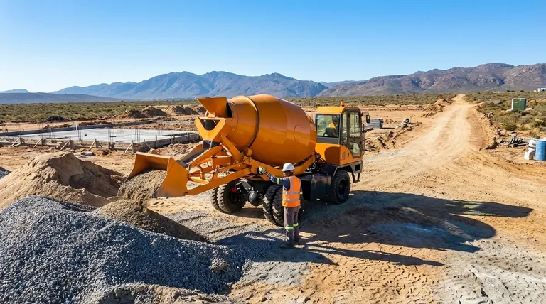 자가 로딩 콘크리트 믹서의 장점은 무엇인가요? 현장 효율성 및 비용 관리 달성