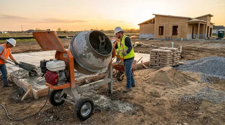 Comment choisir une bétonnière ? Trouvez le modèle parfait pour l'échelle de votre projet et vos besoins en puissance