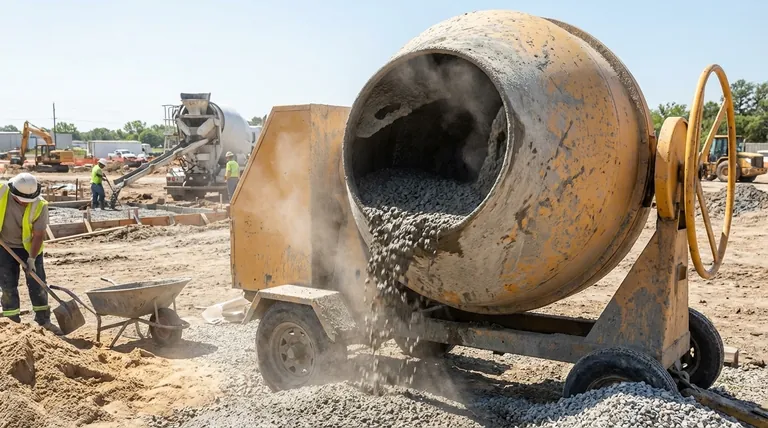 ما هي خصائص خلاطات الأسطوانة؟ اختر الخلاط المناسب للخرسانة والملاط