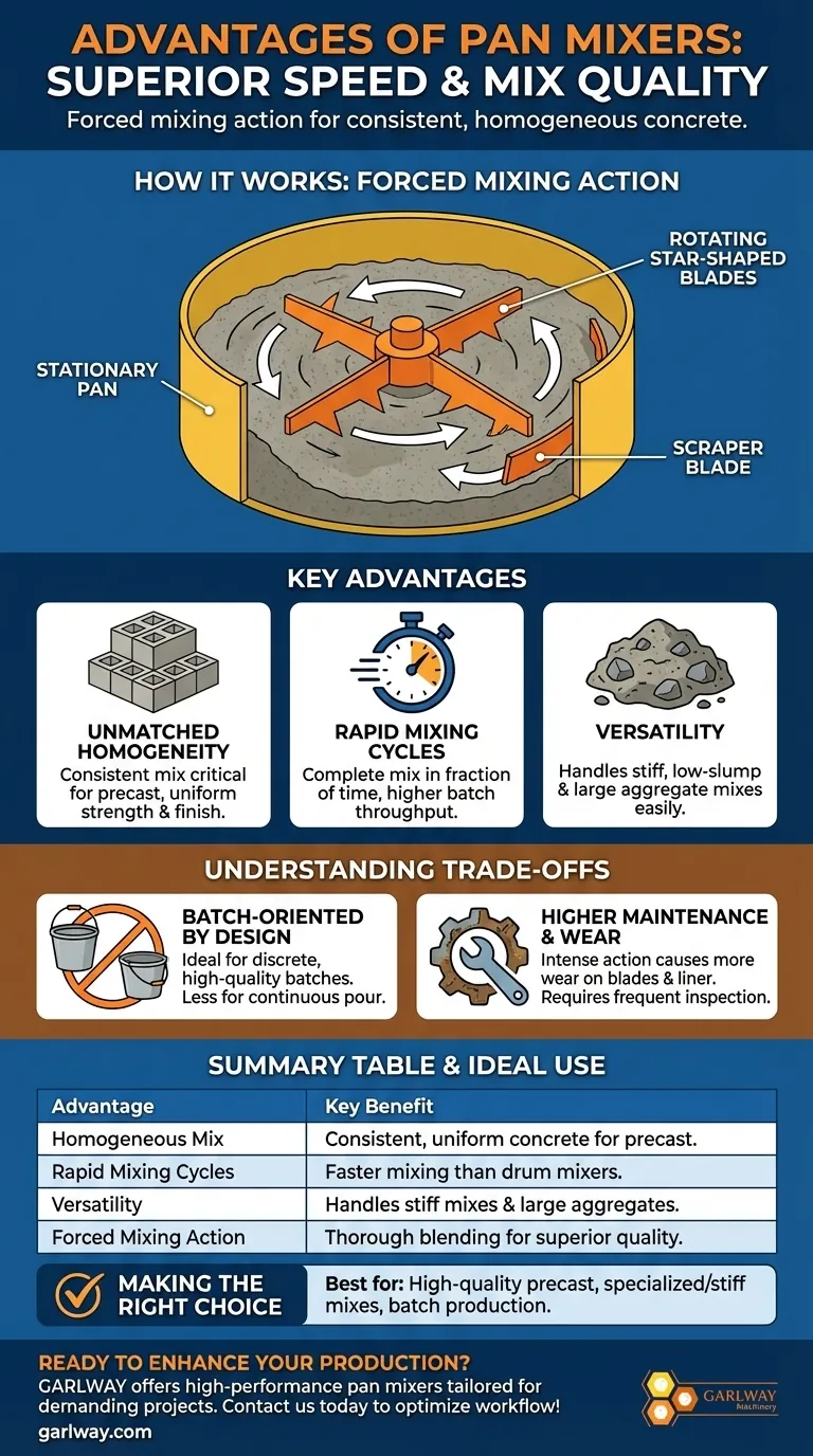 What are the advantages of pan mixers? Achieve Superior Mix Quality and Speed for Your Projects Visual Guide