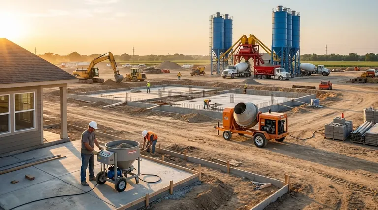 프로젝트 규모가 믹서 선택에 어떤 영향을 미칩니까? 프로젝트의 양, 속도 및 물류에 맞춰 선택하세요.