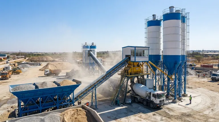 コンクリートバッチングプラントの機能とは? プロジェクトの精度、品質、効率性