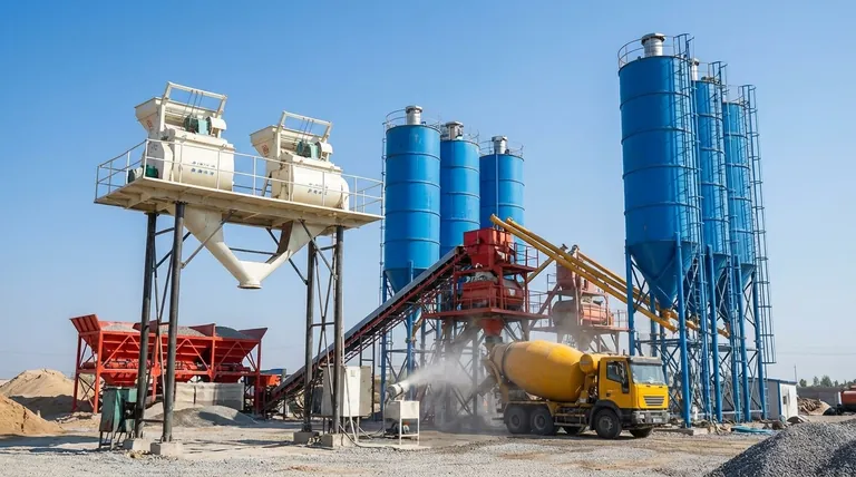 Qual o papel dos silos de cimento numa central de betão? A Chave para uma Produção de Betão Ininterrupta e de Alta Qualidade