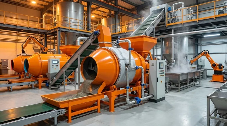 Quelles sont les caractéristiques et options spéciales disponibles pour les mélangeurs à tambour rotatif ? Améliorez votre processus de mélange