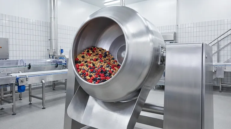 회전 드럼 믹서는 식품 산업에 어떻게 적용됩니까? 순도 및 효율성 보장