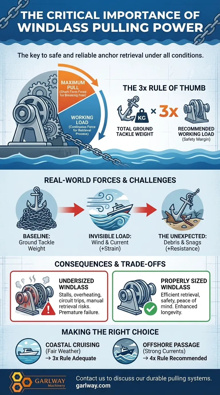 Was ist die Bedeutung der Zugkraft bei einem Ankerwinsch? Ein kritischer Leitfaden für Sicherheit und Leistung Visuelle Anleitung