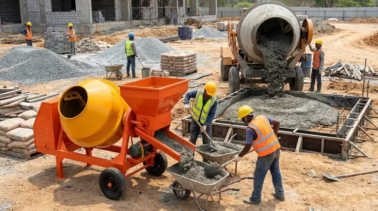 En quoi un malaxeur à tambour non basculant diffère-t-il des autres malaxeurs à tambour ? Simplicité vs. Efficacité expliquées