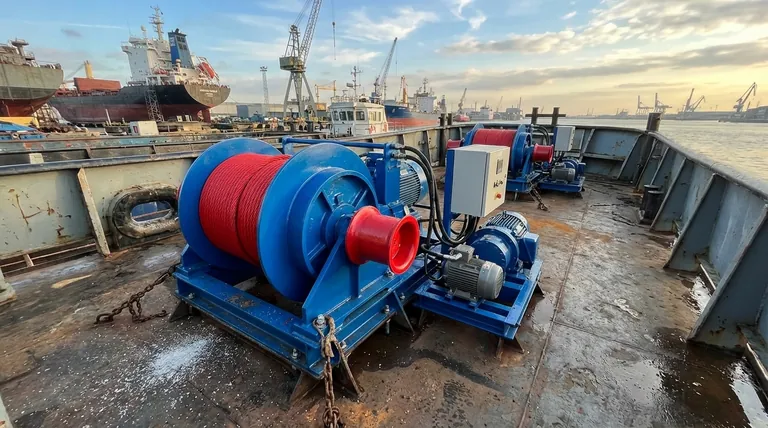 해양 유압 윈치의 핵심 측면은 무엇인가요? 해상 작전을 위한 동력, 제어 및 내구성