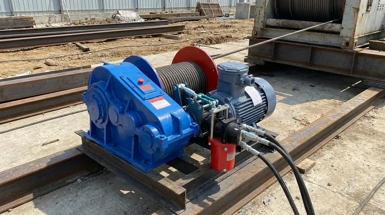 Como funciona um guincho hidráulico? Desbloqueie um poder de tração confiável para trabalhos pesados