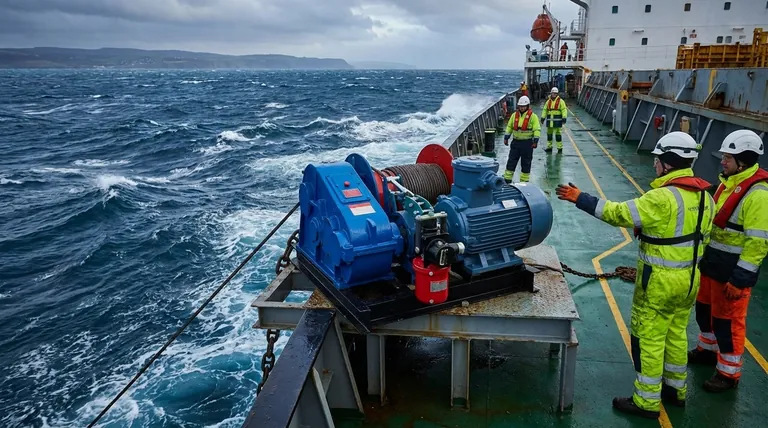 Comment les treuils hydrauliques contribuent-ils à la sécurité des opérations maritimes ? Assurer la protection de l'équipage et de la cargaison