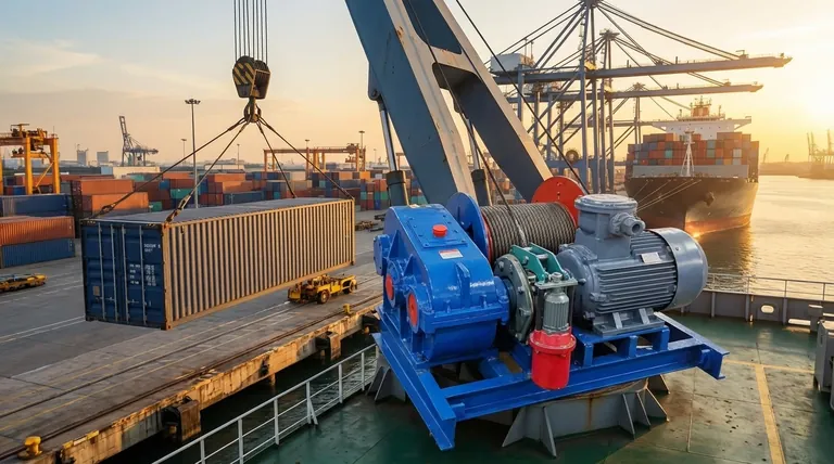 Wie steigern Hydraulikwinden die Effizienz beim Frachtumschlag? Erreichen Sie kontrollierte Leistung für sicherere, schnellere Abläufe