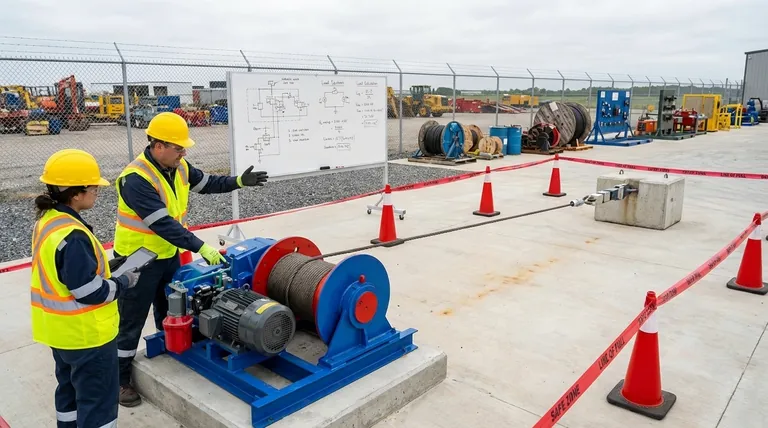 Por que o treinamento do operador é importante para as operações de guinchos hidráulicos? Garanta a segurança e maximize a eficiência