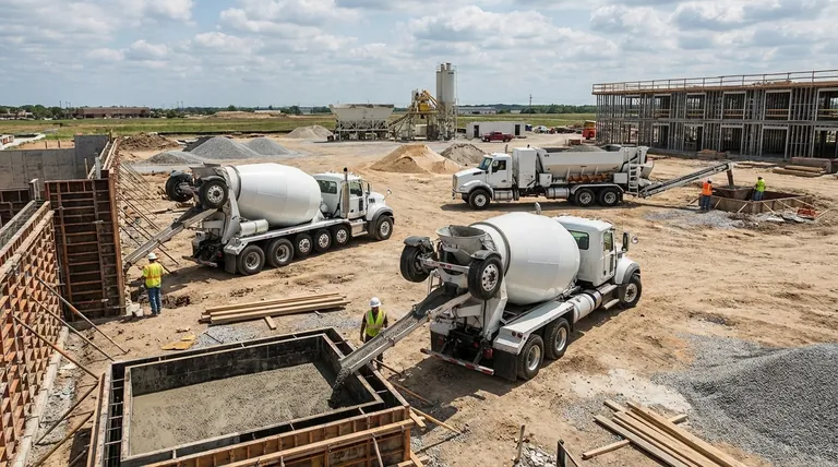 콘크리트 믹서 트럭의 종류는 무엇인가요? 프로젝트에 맞는 트럭 선택하기