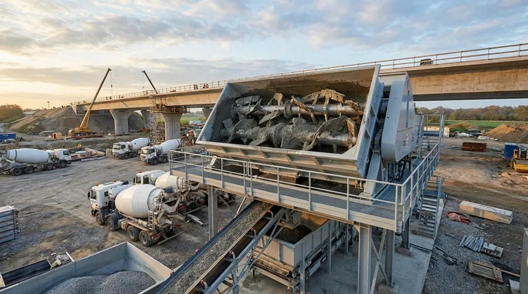 Was sind die Merkmale und Anwendungen von Doppelwellenmischern? Maximieren Sie die Geschwindigkeit und Qualität Ihrer Betonproduktion