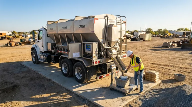 Qu'est-ce que l'étalonnage d'un malaxeur volumétrique ? Assurer la précision pour la qualité du béton sur site