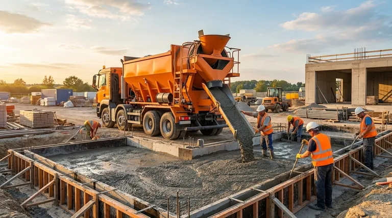 볼류메트릭 믹서의 장점은 무엇인가요? 주문 즉시 콘크리트 생산 및 제로 폐기물 달성