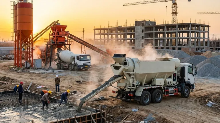 هل ينتج الخلاط الحجمي خرسانة ذات جودة أفضل؟ تحكم في الموقع للحصول على نتائج فائقة
