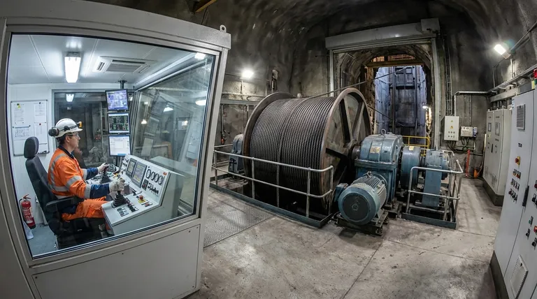 권양기 기관 운전원은 무엇을 하나요? 광산 수직 생명선의 중요한 역할