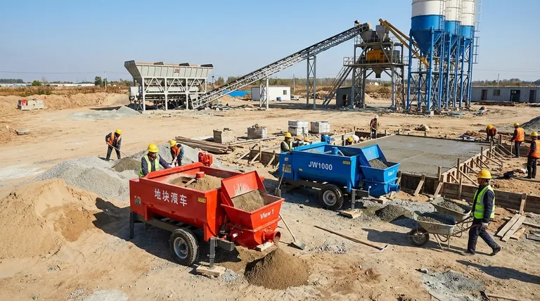 콘크리트 혼합 방식에는 몇 가지 종류가 있습니까? 플랜트 대 현장 방식 가이드
