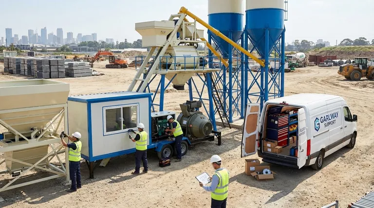 Welche After-Sales-Services werden typischerweise für Betonmischer angeboten? Maximale Betriebszeit & ROI sicherstellen