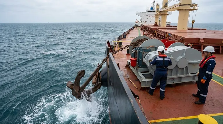 係船索を下ろすための2つの方法とは？安全な係船のためのコントロール対スピード