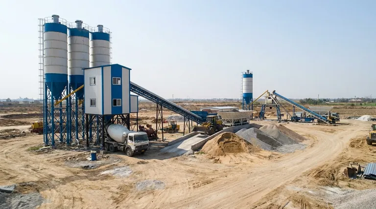 콘크리트 플랜트의 구성 요소는 무엇인가요? 5가지 핵심 시스템 가이드
