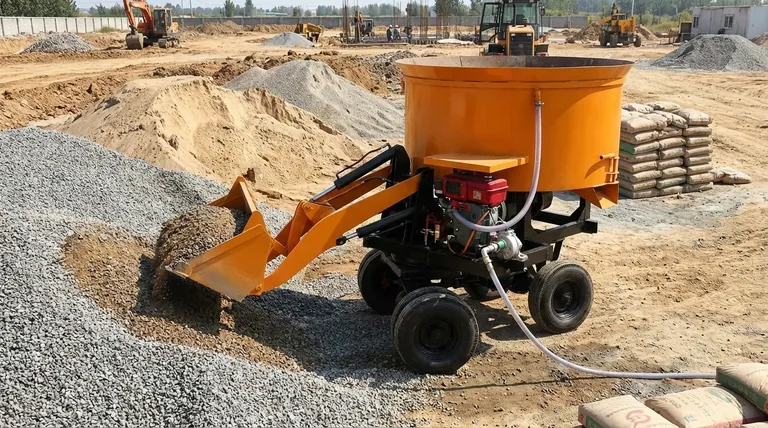 ما هي الخطوات المتضمنة في تحميل خلاطة الخرسانة ذاتية التحميل؟ دليل للخلط الفعال وعالي الجودة