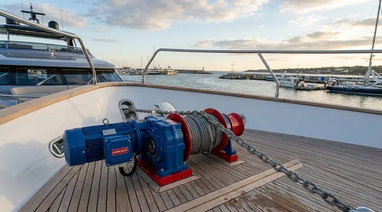 船用锚机有哪三种主要类型?手动、电动和液压指南