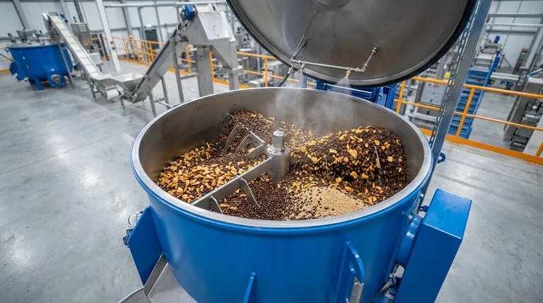 Quais são os benefícios da ação de mistura em um Misturador de Lotes Rotativo? Obtenha Mistura Suave e Uniforme