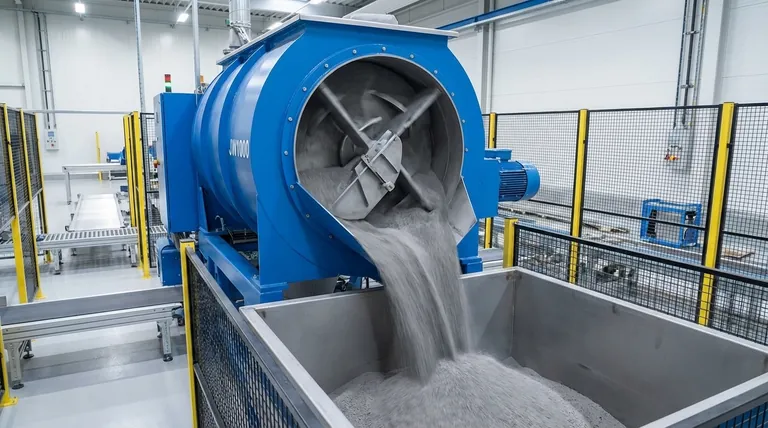 ロータリーバッチミキサーの排出プロセスはどのように機能しますか?アクティブ排出でブレンドの分離を防ぐ