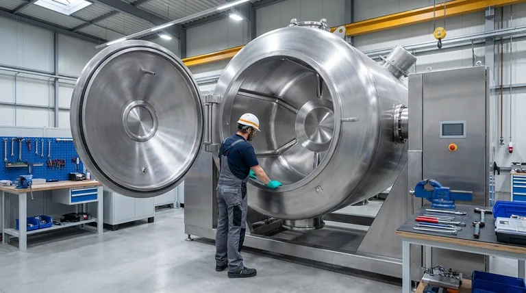 Quelles sont les caractéristiques de maintenance et d'inspection disponibles dans le mélangeur rotatif par lots ? Simplifiez l'entretien et augmentez la disponibilité