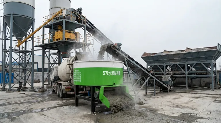 콘크리트 배치 플랜트에서 믹서의 역할은 무엇인가요? 고품질 콘크리트 생산의 핵심