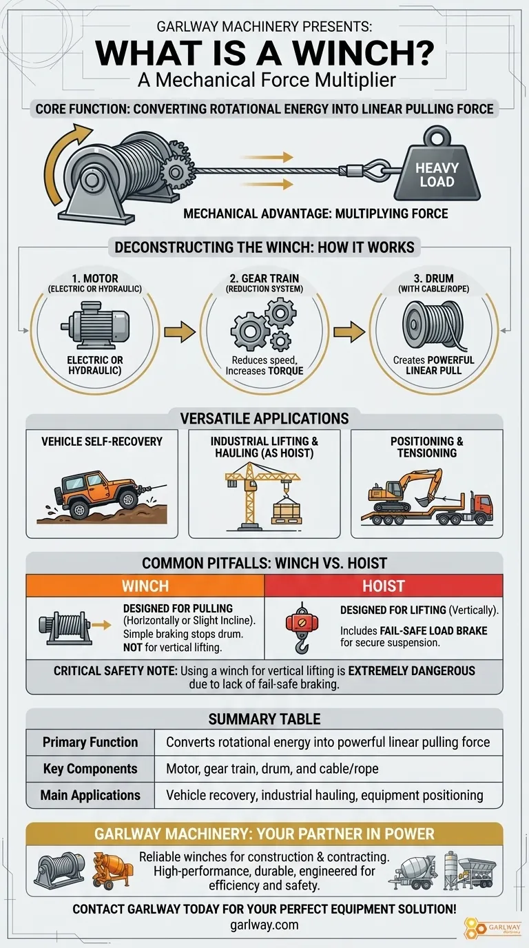绞盘是什么？它的主要目的是什么？为您的项目解锁强大的拉力 图解指南