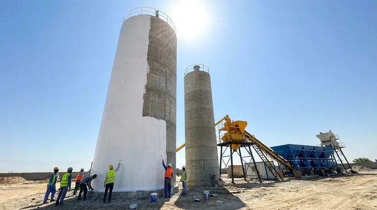 كيف يمكن لطلاء خزانات الأسمنت أن يساعد في تقليل آثار الإشعاع الحراري؟ دليل بسيط للتحكم في درجة الحرارة