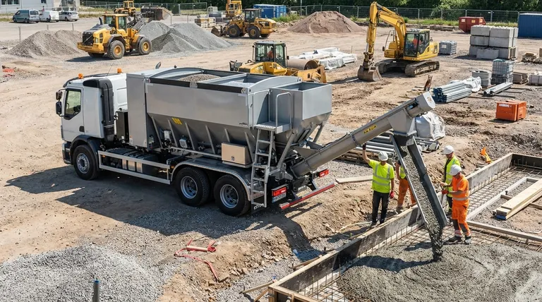 Qu'est-ce qu'un malaxeur mobile ? Le guide ultime de la production de béton sur site