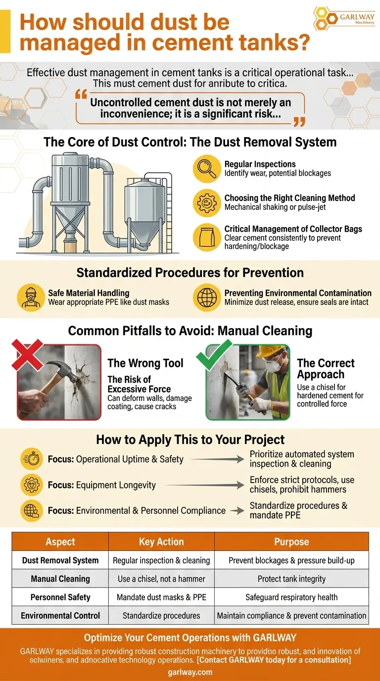Comment gérer la poussière dans les silos à ciment ? Assurez la sécurité et l'efficacité grâce à des stratégies éprouvées Guide Visuel